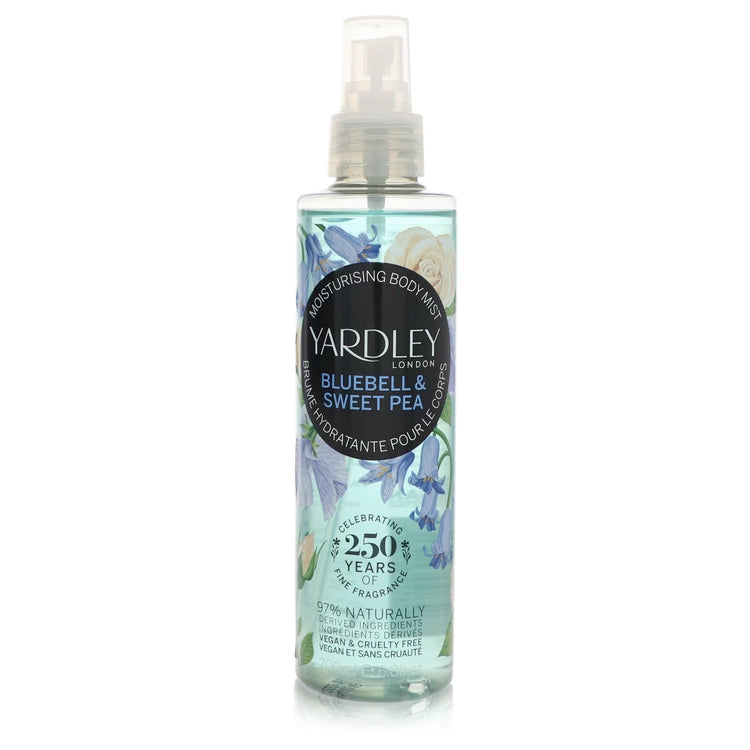 Yardley Bluebell & Sweet Pea Moisturizing Body Mist By Yardley London 6.8 oz Moisturizing Body Mist
