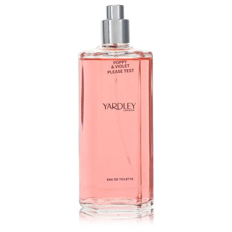 Yardley Poppy & Violet Eau De Toilette Spray (Tester) By Yardley London 4.2 oz Eau De Toilette Spray
