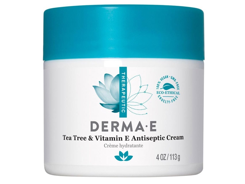 DERMA E    Therapeutic Topicals    DERMA E    Therapeutic Topicals    Tea Tree &E Antiseptic Crm 113g