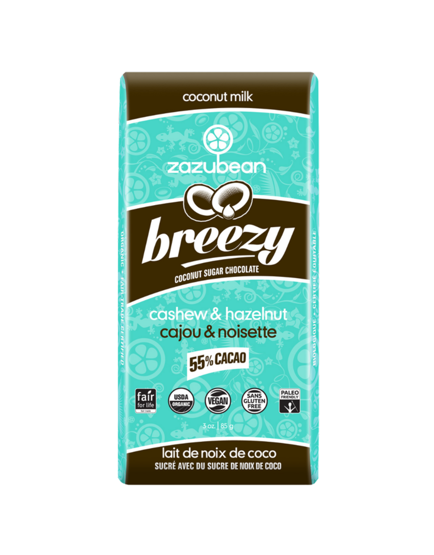 Org Breezy Cashew & Hazelnut85g*12-