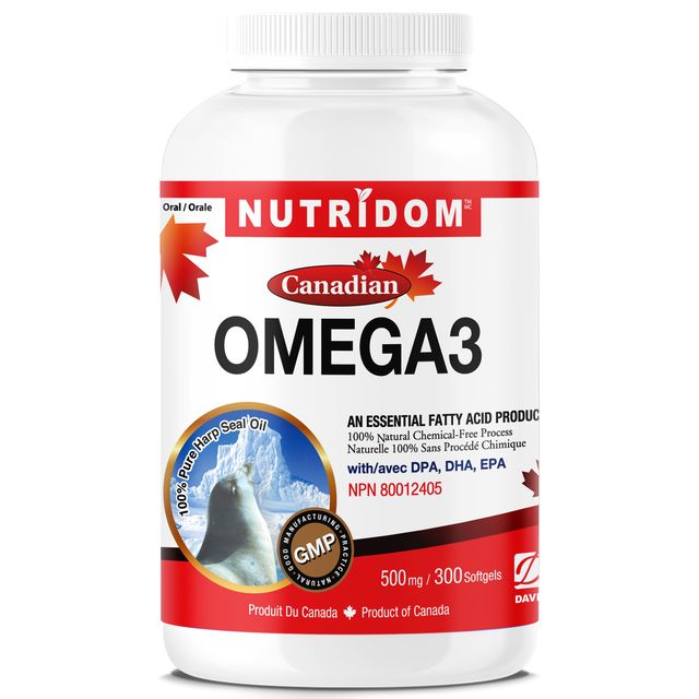 NUTRIDOM® Omega3 500mg -Seal 300 Softgels