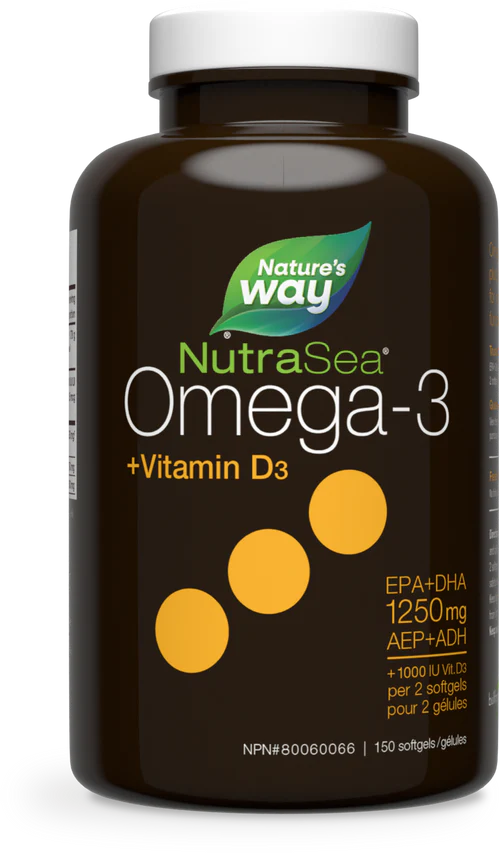 Nature's Way - NutraSea+D Softgels / (Fresh Mint) - 150 count