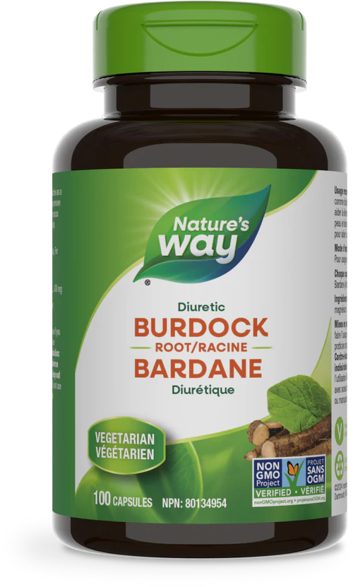 Nature's Way - Burdock Root - 100 Veg Caps