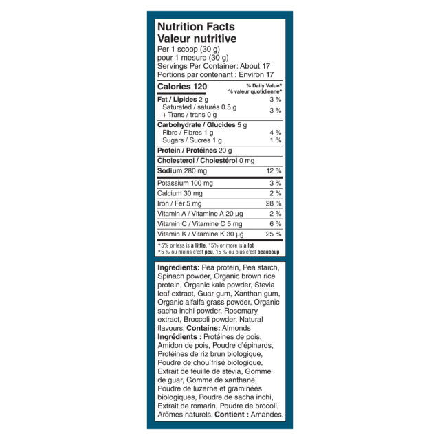 Vega Protein & Supergreens Coconut Almond (518g)