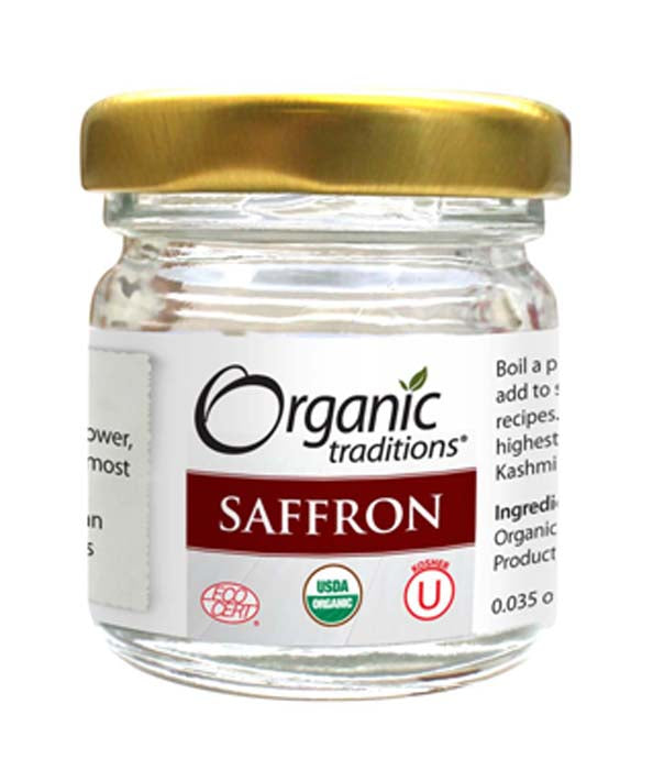 Organic Traditions - Saffron, Threads - 1 g
