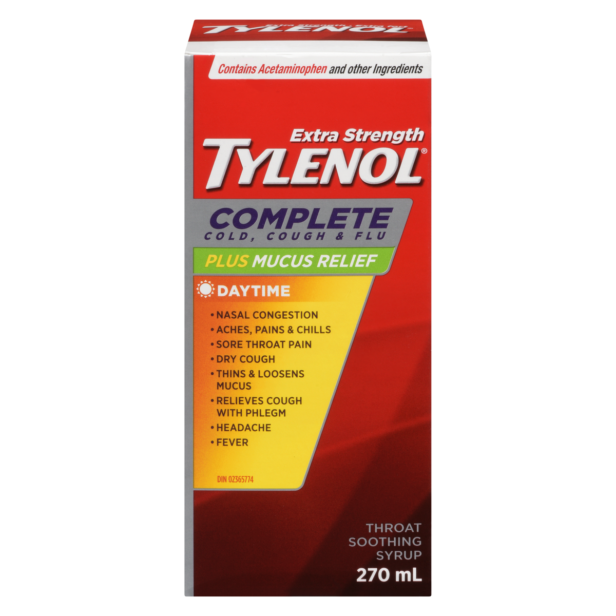 TYLENOL ES COMPLET CCF 270ML SYRUP