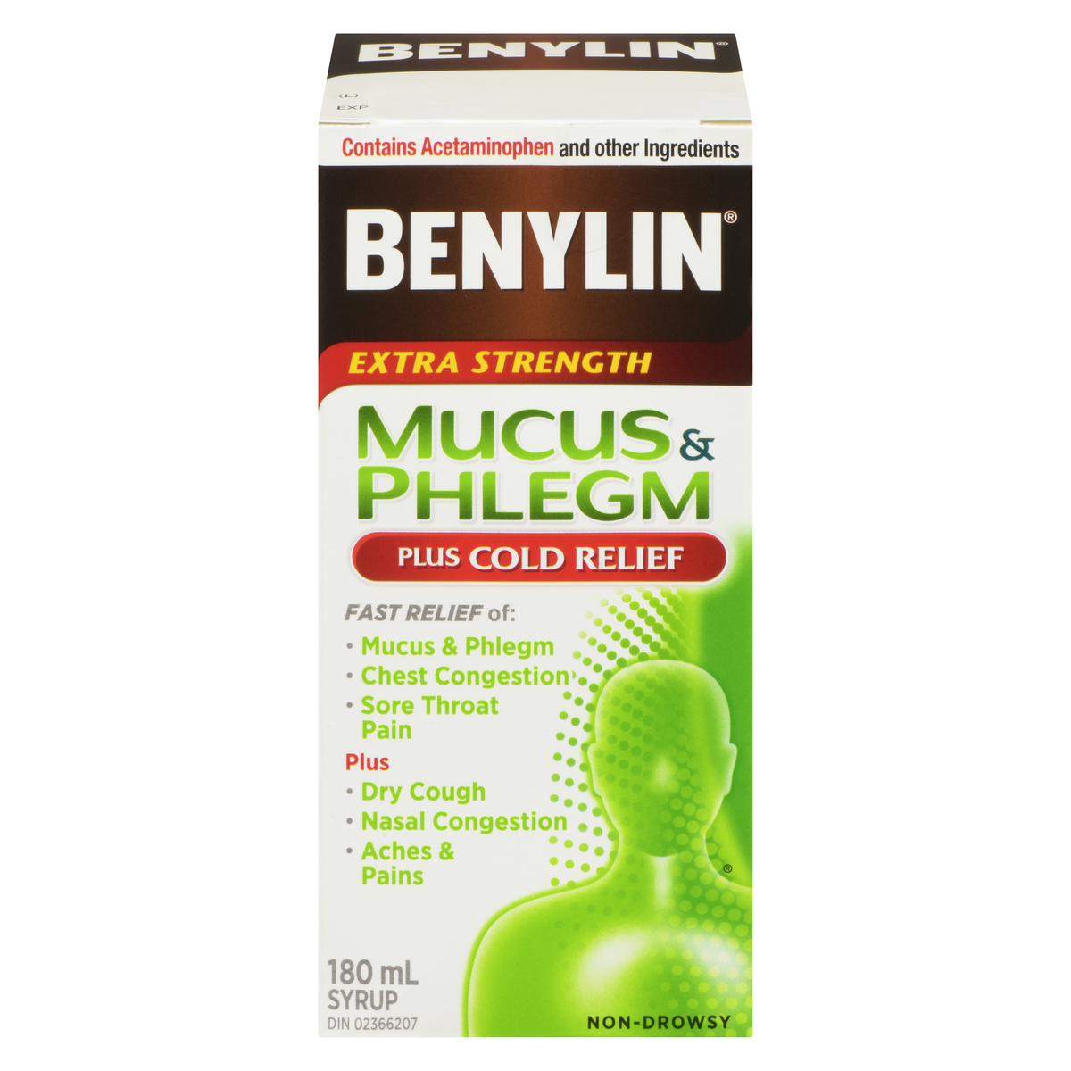 BENYLIN MUCOUS & PHLEM 180ML SYRUP