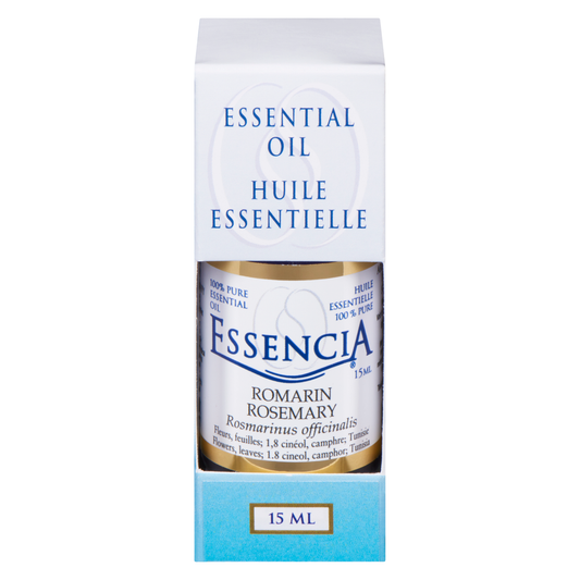 ESSENCIA     Rosemary 
(Rosmarinus officinalis)     15 mL