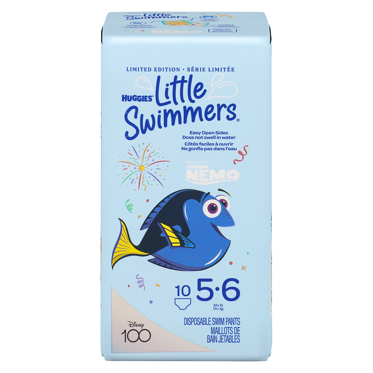 HUGGIES LITTLE SWIMMERS SIZE 5-6 10 pack of 8