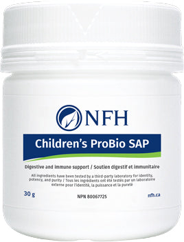 Nutritional Fundamentals for Health    Children’s ProBio SAP (10 billion CFU/2 scoops) 30 g