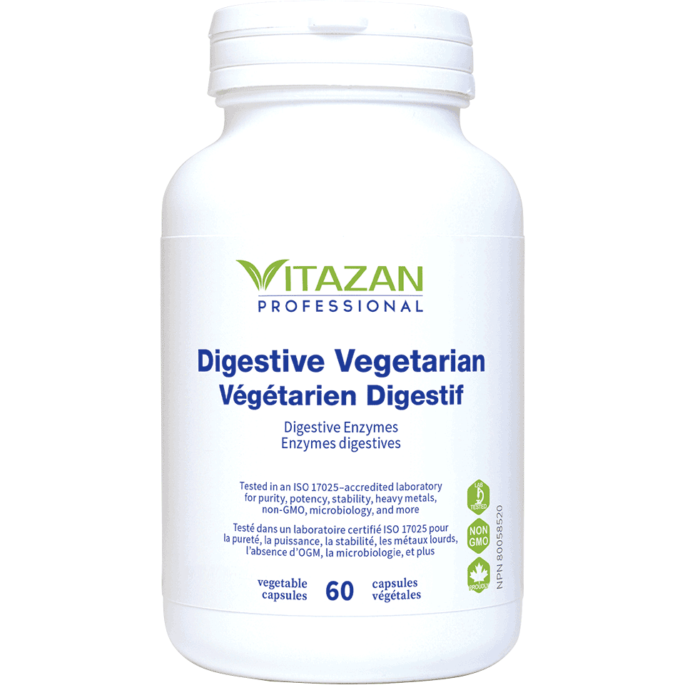 Vitazan    Digestive Vegetarian (Digestive Enzymes) 60 capsules
