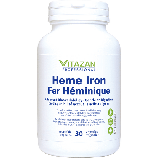 Vitazan    Heme Iron (11 mg) 30 capsules