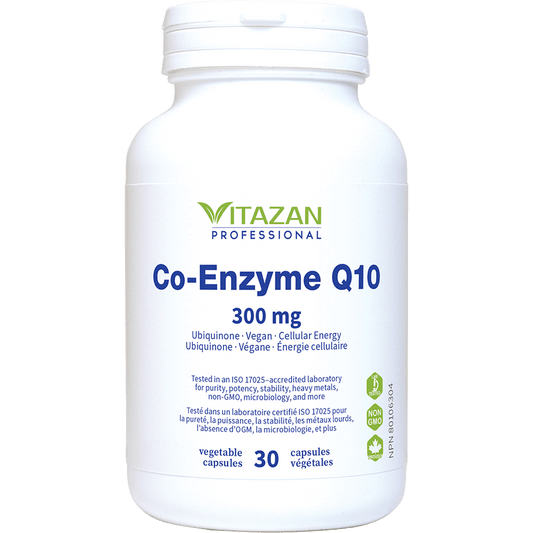 Vitazan    Co-Enzyme Q10 (300 mg · Ubiquinone) 30 capsules