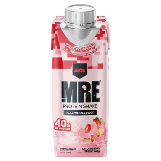 Redcon1    Redcon1 MRE RTD    Flavour: Strawberry Shortcake 
Container Size: 500 mL    Pack of 12