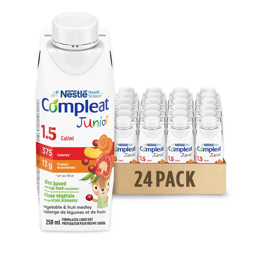COMPLEAT 1.5 JUNIOR FLAV 24X250ML