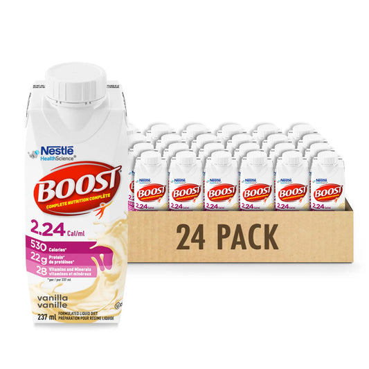 BOOST 2.24 VANILLA 237ML LIQUID pack of 24