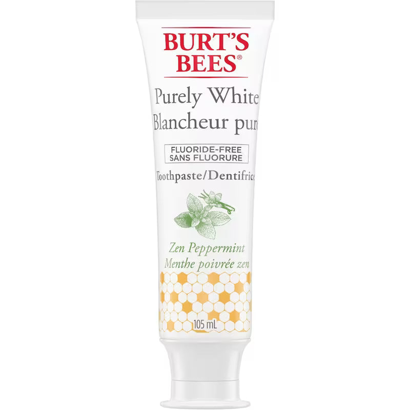 BURT'S BEES TOOTHPASTE PURELY WHT FLUORIDE FR105ML
