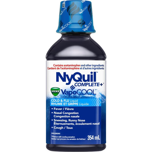 NYQUIL COMP VAPOCOOL COLD & FLU 650MG/30ML 354ML LIQUID