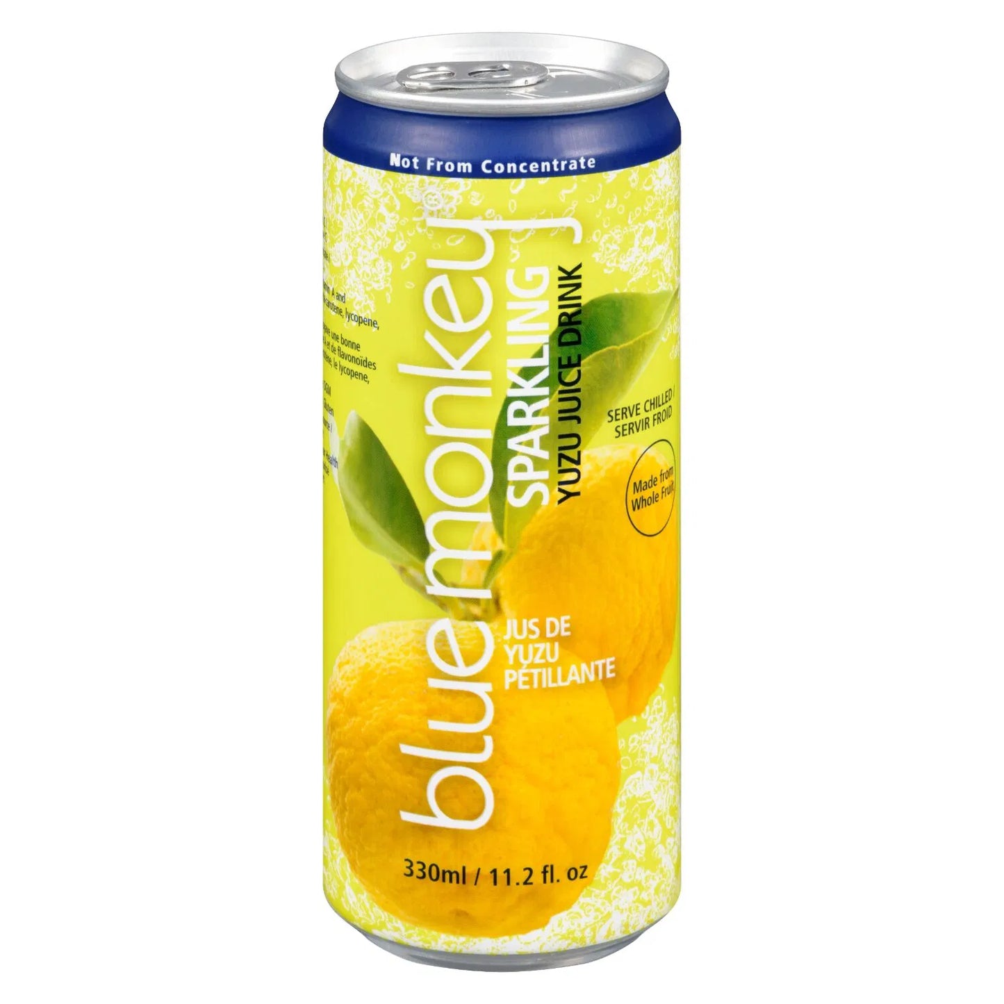 BLUE MONKEY Sparkling Juice Yuzu 330ml