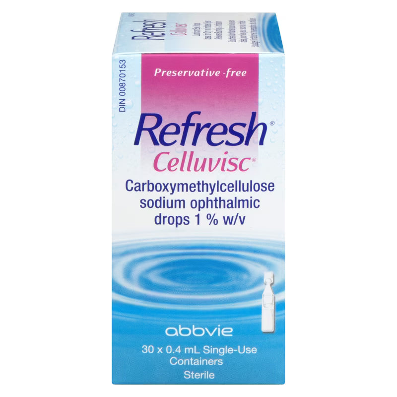 CELLUVISC LUBRICANT OPTIC SOLUTION 1% 30X0.4ML SOLUTION
