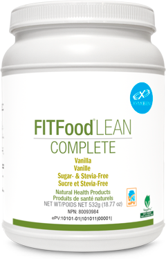 FIT Food Lean Complete Vanilla Sugar- & Stevia-Free 14 Servings