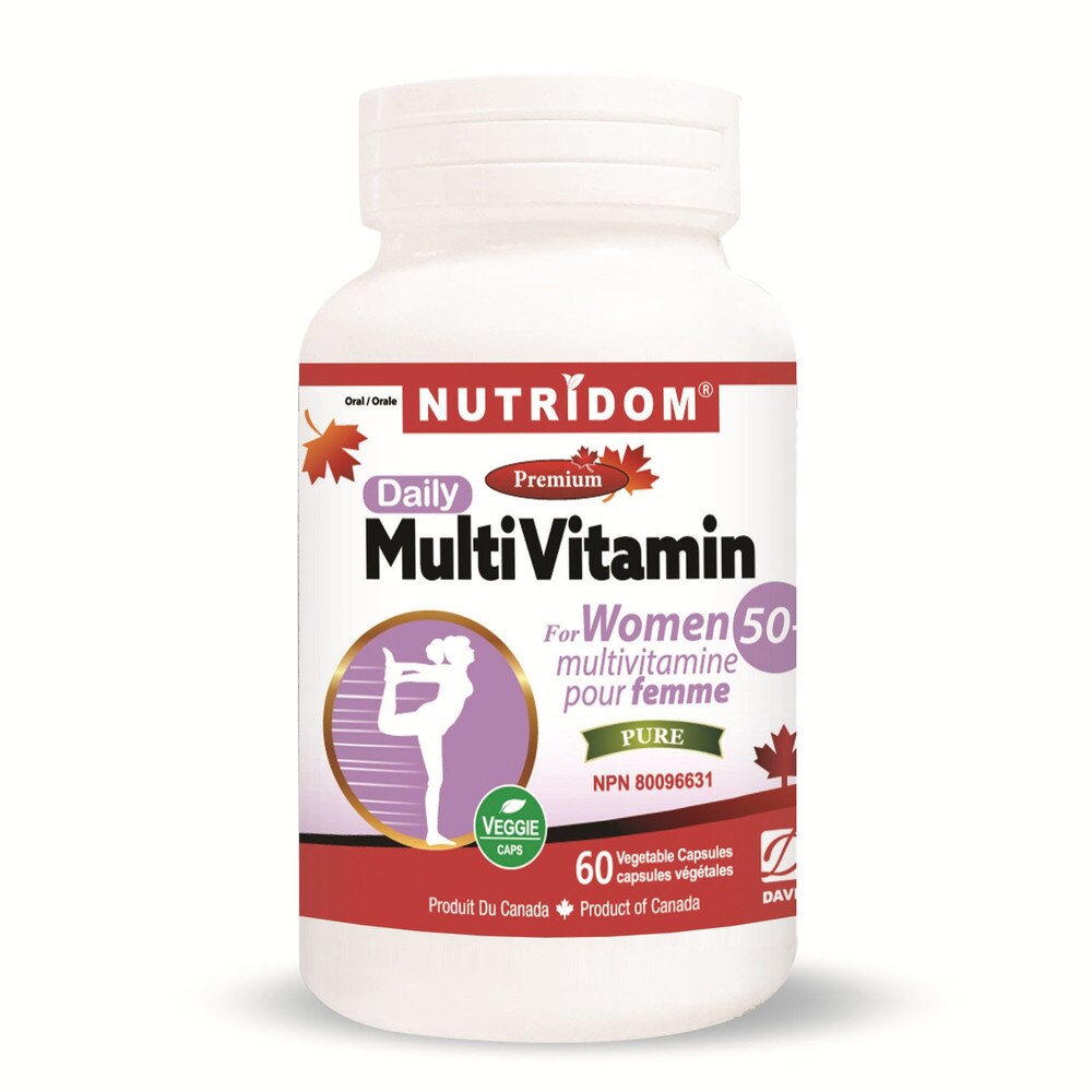 NUTRIDOM®    Multi-Vitamin Women 50+ 60 Vcaps