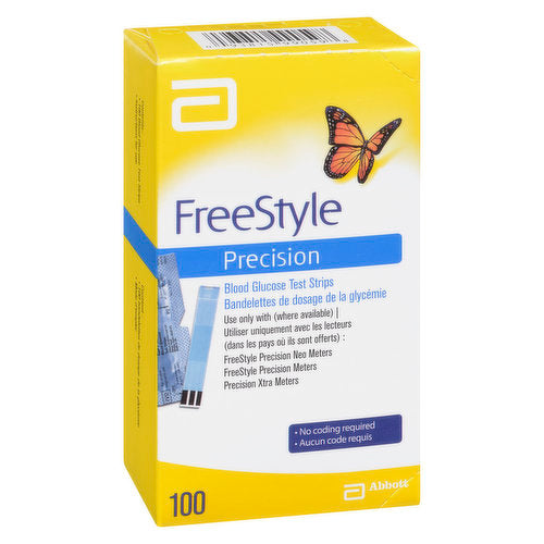 Precision Xtra B/G Test Strips 100