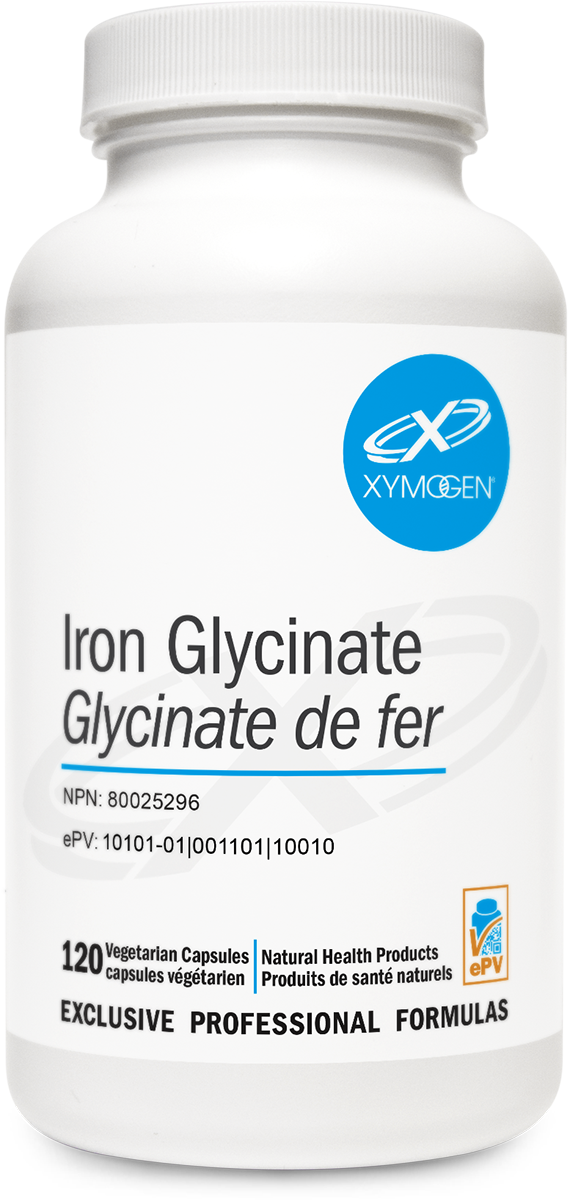 XYMOGEN®-Iron Glycinate 120 Capsules