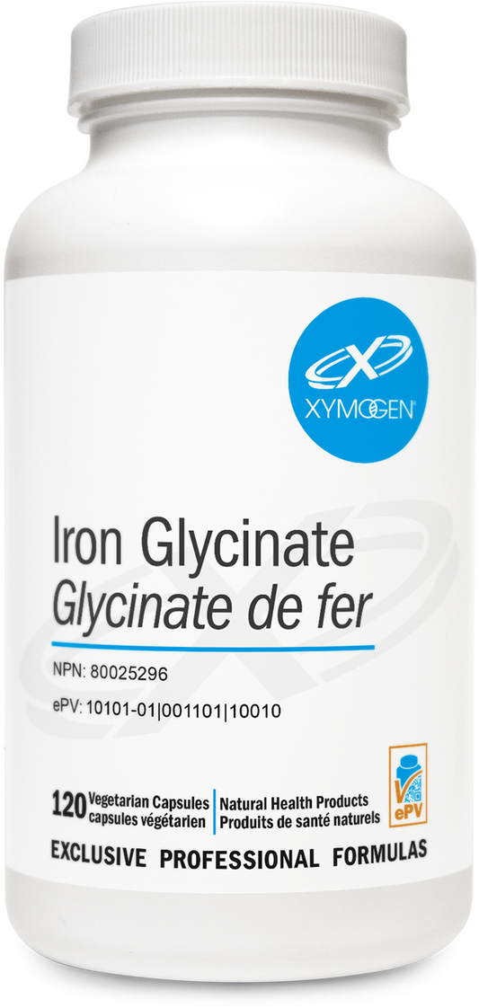XYMOGEN®-Iron Glycinate 120 Capsules