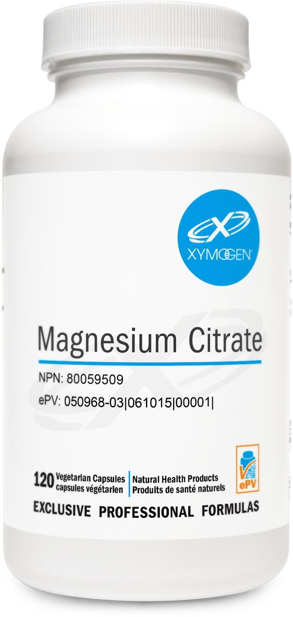 XYMOGEN®-Magnesium Citrate 120 Capsules