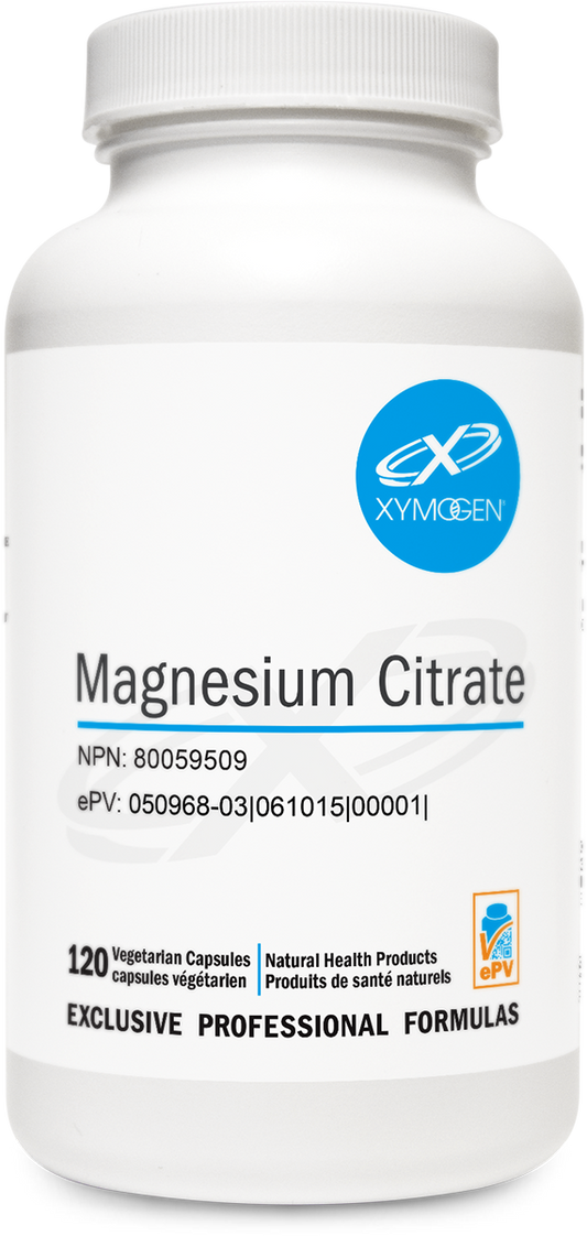 XYMOGEN®-Magnesium Citrate 120 Capsules