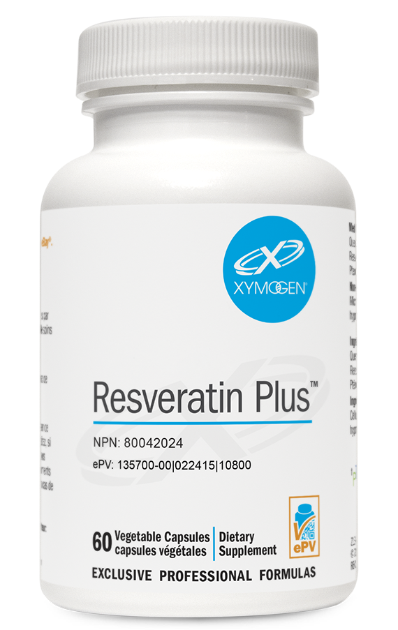 XYMOGEN®-Resveratin Plus 60 Capsules