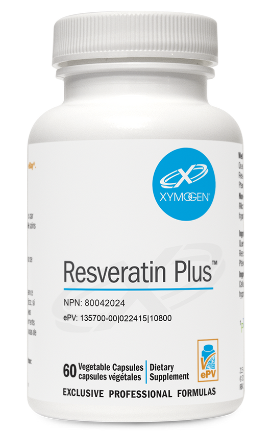 XYMOGEN®-Resveratin Plus 60 Capsules