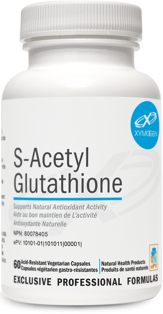 XYMOGEN®-S-Acetyl Glutathione 60 Capsules