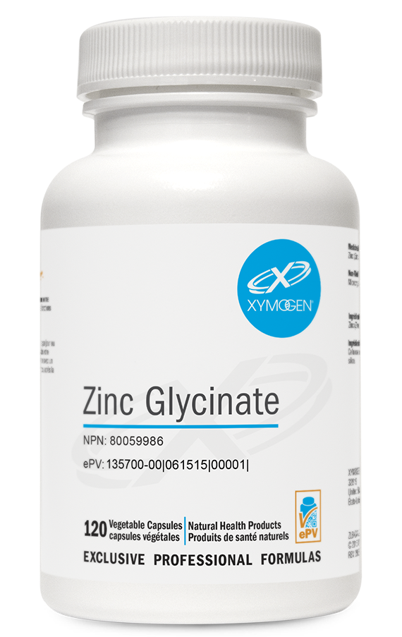 XYMOGEN®-Zinc Glycinate 120 Capsules