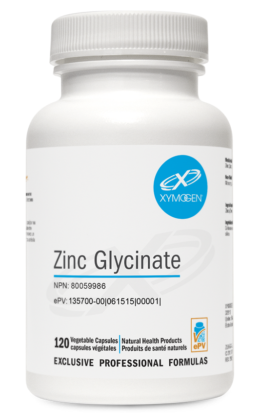XYMOGEN®-Zinc Glycinate 120 Capsules