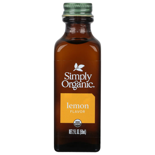 SIMPLY ORGANIC    Org Lemon Flavour 59mL