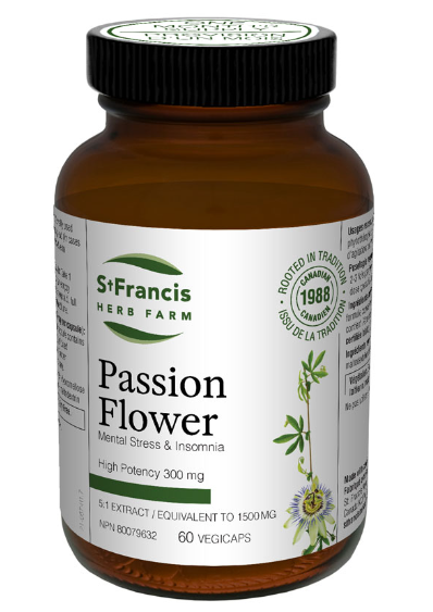 St.Francis    Passion Flower Capsules    60 caps
