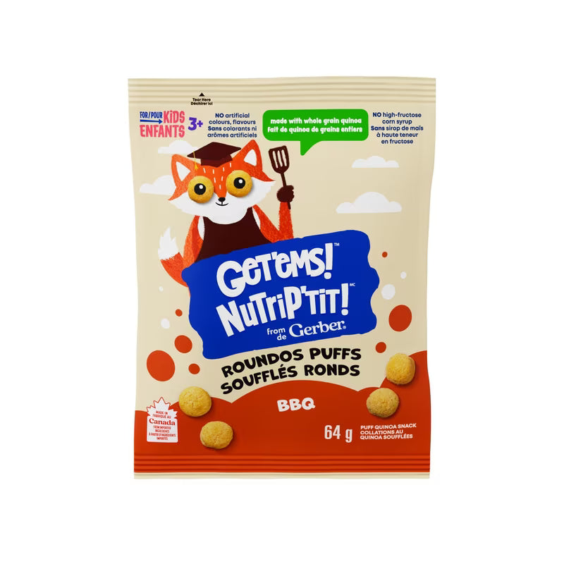 GETEMS ROUNDOS BBQ 64G pack of 5