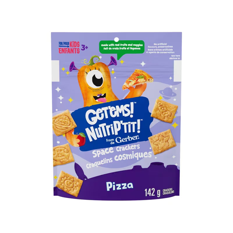 GETEMS CRACKERS PIZZA 142G pack of 4