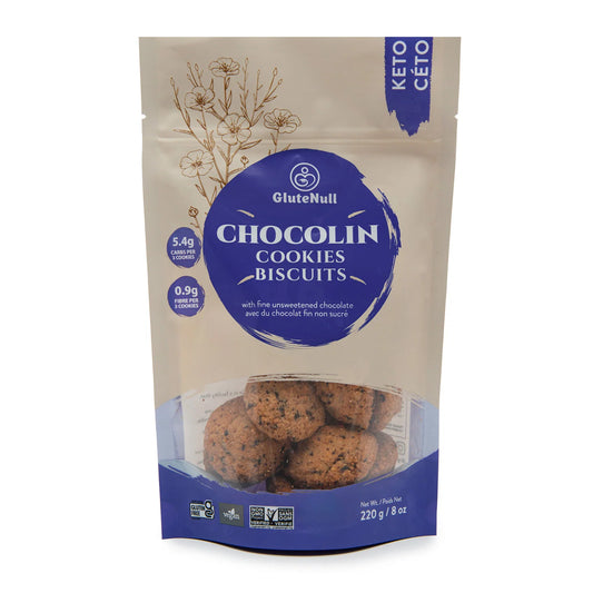 GLUTENULL    Keto Chocolin Cookies,220g