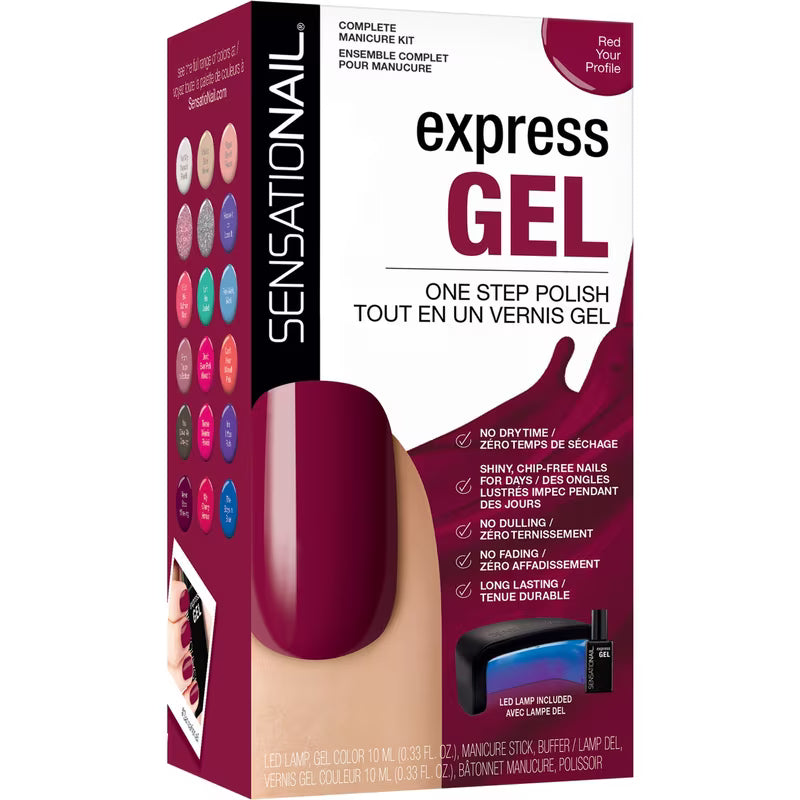 SENSATIONAIL EXPRESS GEL STARTER KT RED YR PROFILE