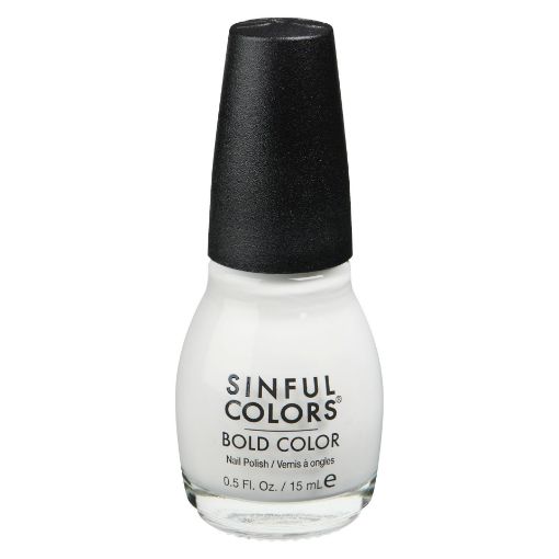 SINFUL COLORS N/POL SNOW ME WHITE #101 pack of 3