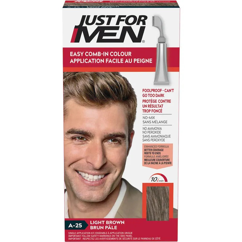 JUST FOR MEN AUTO STOP LIGHT BROWN