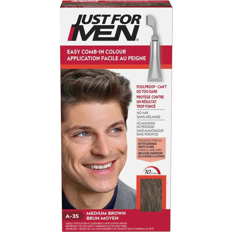 JUST FOR MEN AUTO STOP MD BROWN