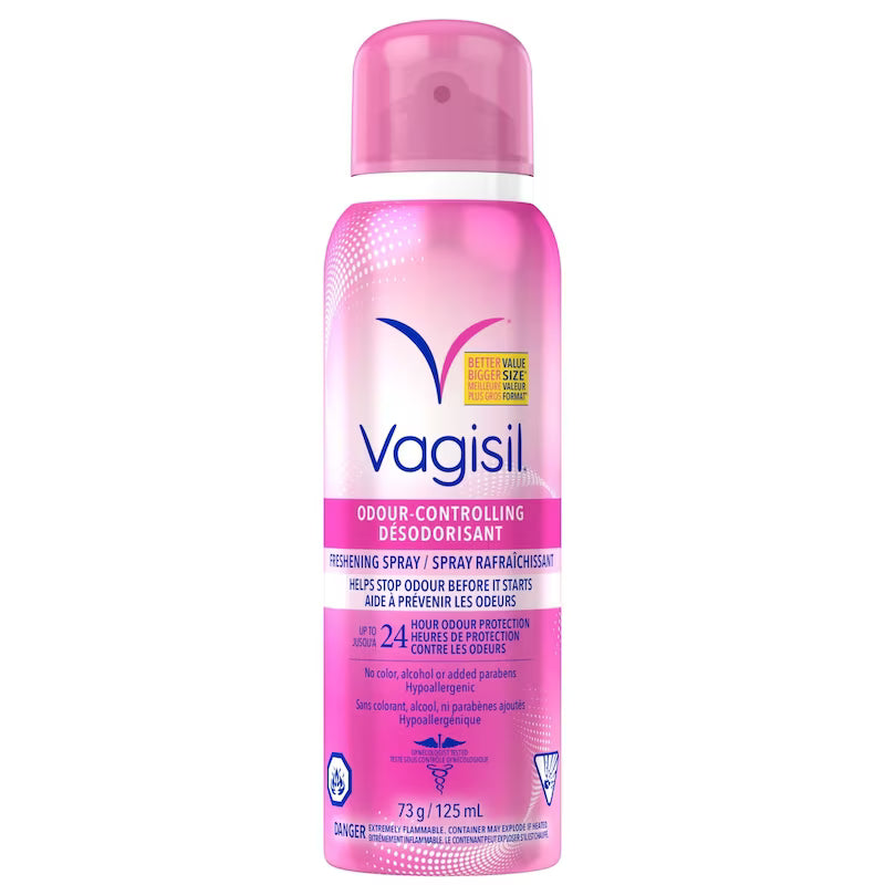 VAGISIL SCENSITIVE DRY WASH FEMININE ODOR CTR125ML