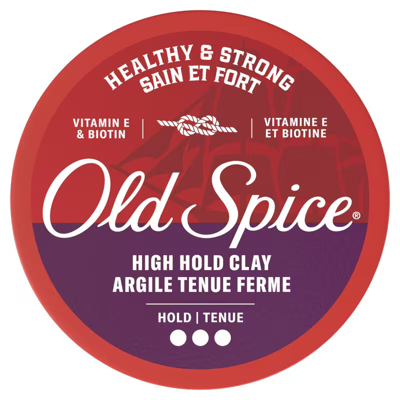 OLD SPICE CLAY HIGH HOLD 63G