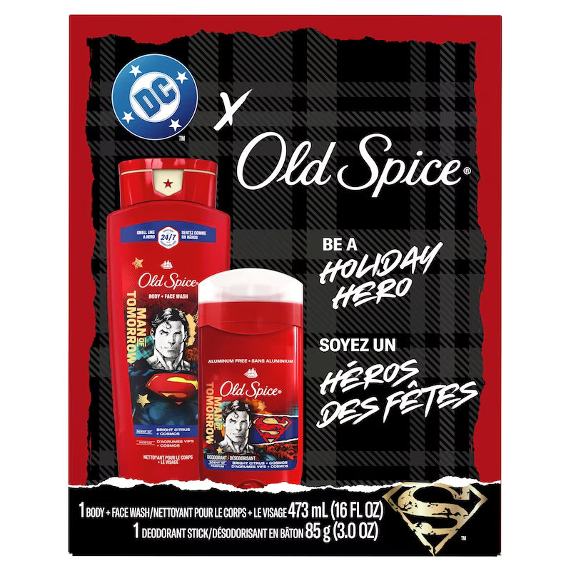 OLD SPICE SUPERMAN SPECIAL KIT 2 pack of 6