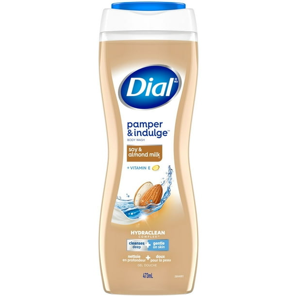 DIAL BODY WASH SOY & ALMOND MILK 473ML