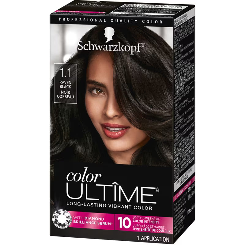 SCHWARZKOPF COLOR ULTIME #1.1 RAVEN BLACK